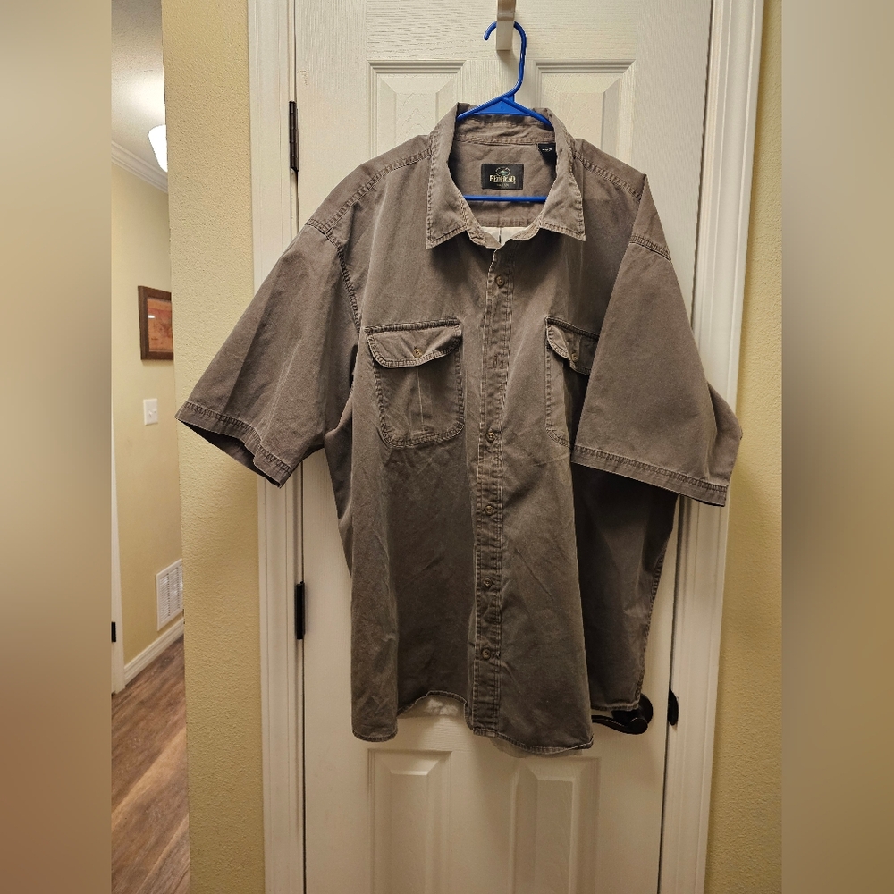 Redhead 3XL button down